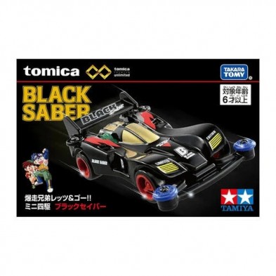 Tomica Premium Unlimited Mini 4WD Series Black Saber